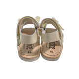 Baby Girl First Steps Sandals In Glossy Patent Leather INDEX 319