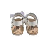 Baby Girl First Steps Sandals In Glossy Patent Leather INDEX 319