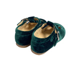 Shoes With Eyelets In Velvet Child PANYNO B2401V