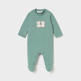 Coppia di Tutine in caldo cotone Verde Neonati Mayoral 2767