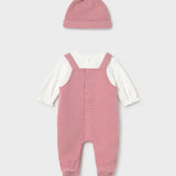 Tutina Intera salopette Caldo Cotone Neonata Rosa Antico Mayoral 2651