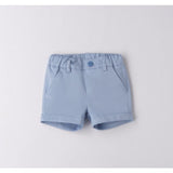 Bermuda In Cotone Con Risvolto Neonato MINIBANDA B617