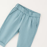 Pantalone Lungo In Misto Lino Neonato SARABANDA G619