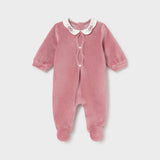 Tutina Intera In Ciniglia Neonata Rosa Antico Mayoral 2750