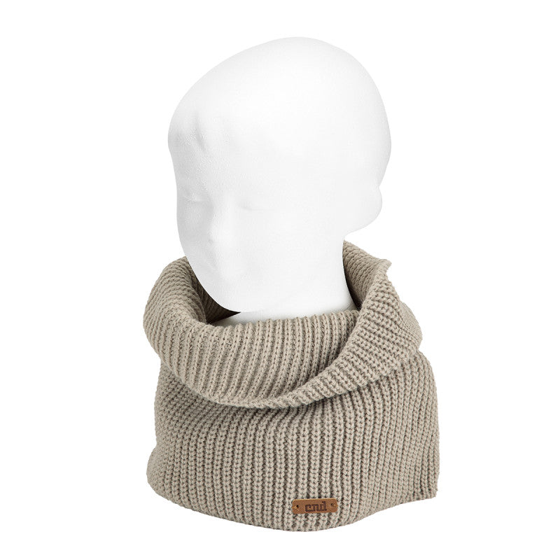 English Rib Knit Neck Warmer CONDOR 50419
