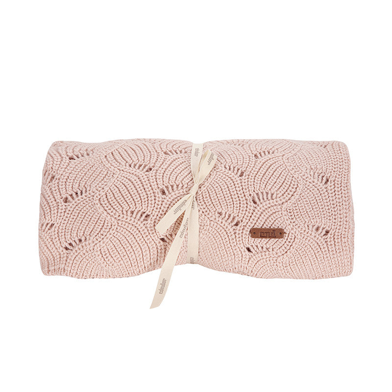 Coperta Scialle In Misto Lana Merino Neonato/a CONDOR 55719