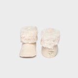 Stivaletto culla ecopelliccia Neonata Panna Mayoral 9163