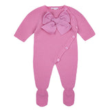 Tutina Intera Punto Legaccio Con Fiocco Grande Neonata CONDOR 55933