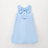 Abito Smanicato Elegante Con Fiori Bambina SARABANDA G452