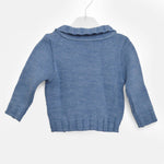 Cardigan in Lana Blu Neonato Bufi 9771A2 - BUFI - LuxuryKids
