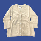 Cardigan in Misto Lana Beige Neonata Sarabanda H264 - SARABANDA - LuxuryKids