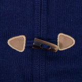 Cardigan In Misto Lana Con Zip Blu Con Alamari Neonato Dr Kid 501 - DR.KID - LuxuryKids