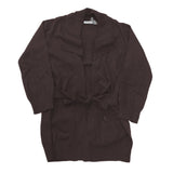 Cardigan In Misto Lana Marrone Bambina Take Two M02534 - TAKE TWO - LuxuryKids