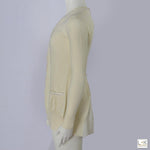 Cardigan In Misto Lana Panna Bambina Fun&Fun FUNJSW0013 - FUN&FUN - LuxuryKids