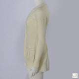 Cardigan In Misto Lana Panna Bambina Fun&Fun FUNJSW0013 - FUN&FUN - LuxuryKids