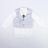 Completo 4 pezzi Con Bermuda E Maglioncibo Neonato Luana 3160 - CREAZIONI LUANA - LuxuryKids