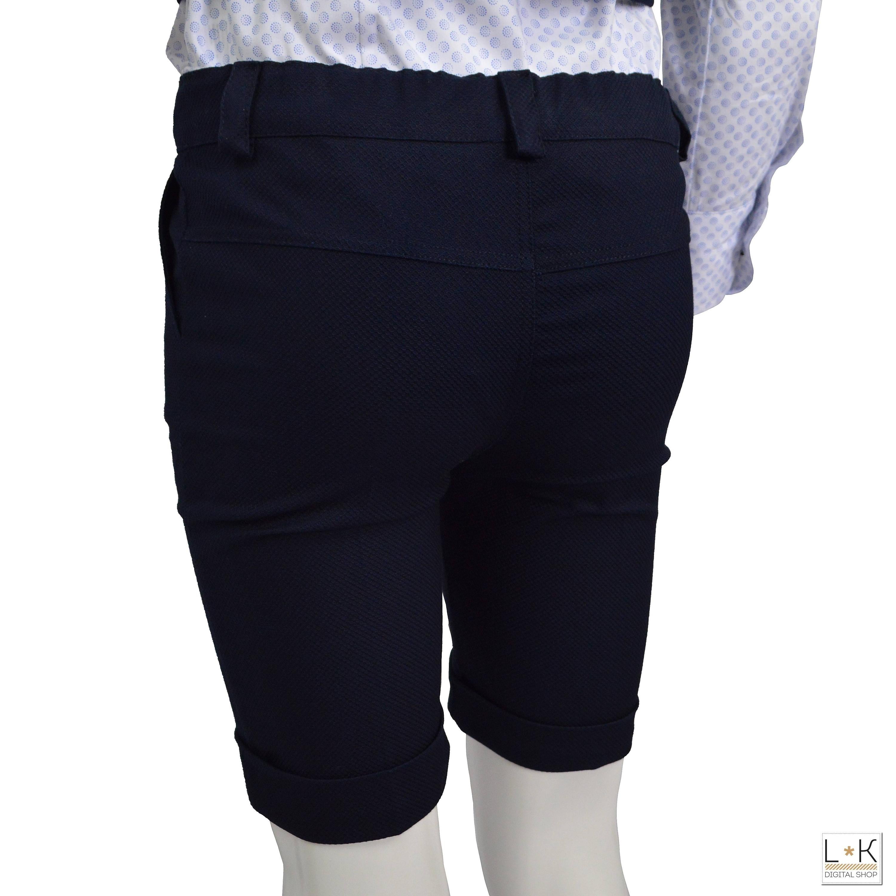 Completo 4 Pezzi Elegante Bambino Blu Bufi M10065Y1 - BUFI - LuxuryKids