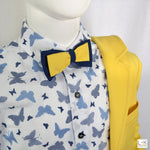 Completo 5 Pezzi Elegante Bambino Giallo Senape Bufi M10048G1 - BUFI - LuxuryKids