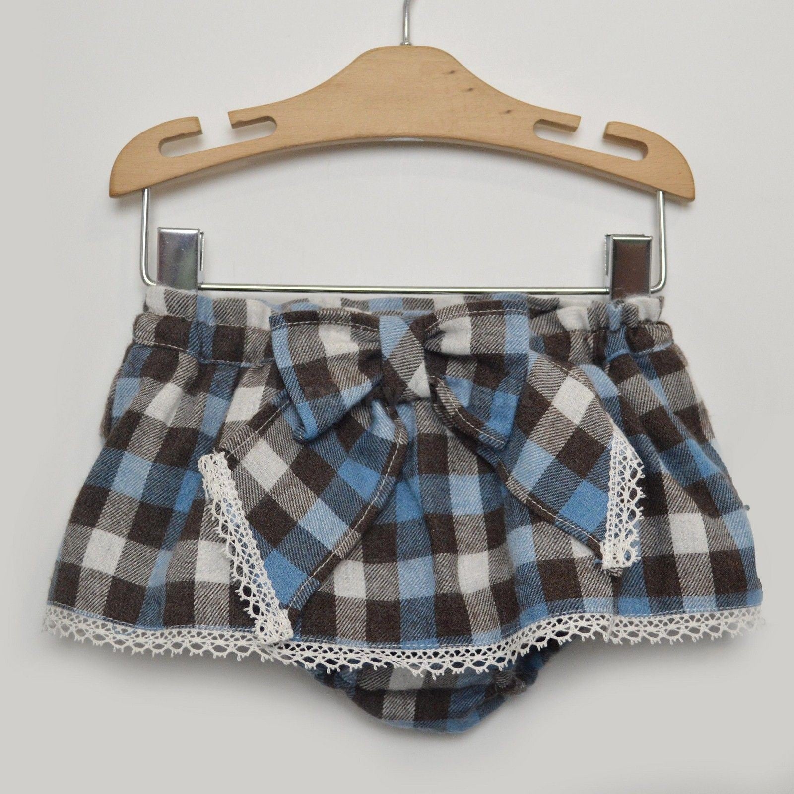 Completo con culotte a quadretti elegante Neonata TARTALETA A3309 - TARTALETA - LuxuryKids