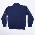 Completo Tuta Felpata Con Zip Blu Bambina SARABANDA D831 - SARABANDA - LuxuryKids