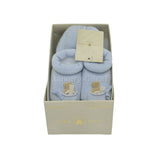 Confezione Regalo Orso Con Calzini Scarpetta E Cappellino Neonato Story Loris 21137 - STORY LORIS - LuxuryKids