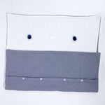 Coperta Misto Lana Corredino Nascita Fantasia Pied de Poule I20cop23 - NINNAOH - LuxuryKids