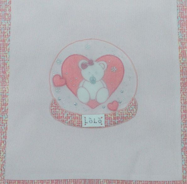 Copertina Imbottita Sfoderabile Rosa Neonata Lolo' 6118 - LOLO' - LuxuryKids