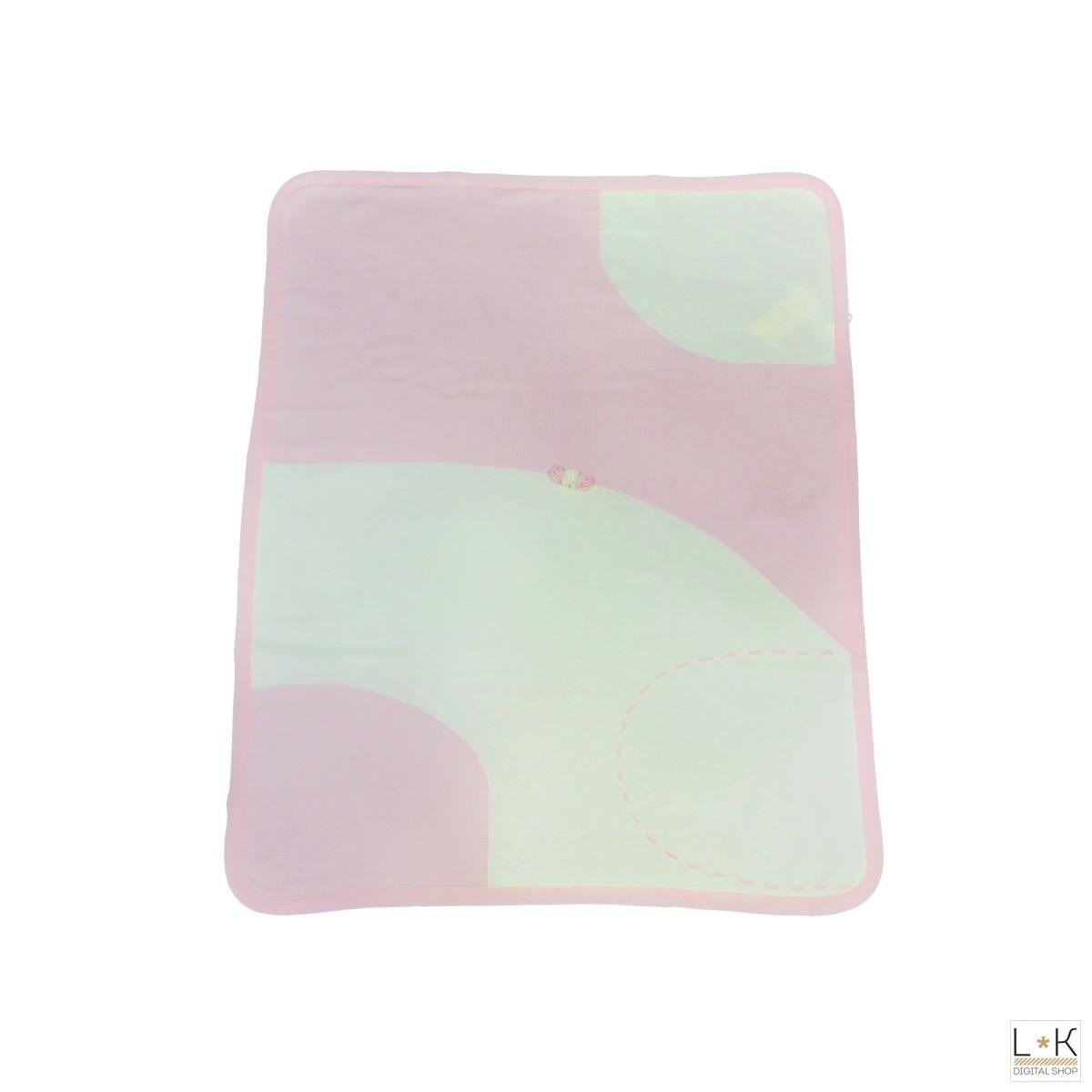 Copertina In Lana Panna Neonata Primodì Bebe' 202.1 - PRIMODI' BEBE' - LuxuryKids