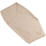 Copertina Per Carrozzina In Tricot con Cuori Ricamati Beige Neonato MINIBANDA 2330 - MINIBANDA - LuxuryKids