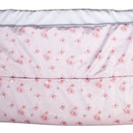 Copertina Sfoderabile In Ciniglia Bianca E Rosa Con Stampa Farfalle Corredino Invernale Neonata Ninnaoh I20COP5I - NINNAOH - LuxuryKids