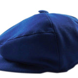 Coppola in Lino Blu Elettrico Neonato NINNAOH E21284 - NINNAOH - LuxuryKids