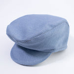 Coppola In Tessuto Celeste Neonato Martinez AM230332 - ALESSANDRO MARTINEZ - LuxuryKids