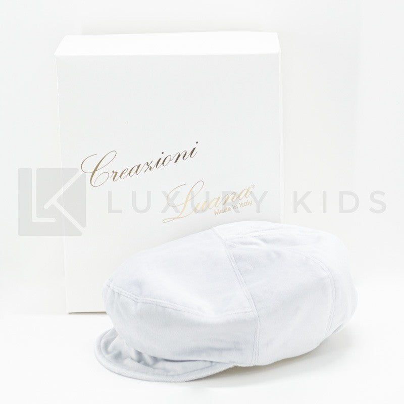 Coppola In Velluto Neonato Creazioni Luana 3156V - CREAZIONI LUANA - LuxuryKids