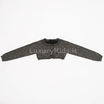Coprispalle Elegante Nero Glitterato in Oro Per Bambina Fun&Fun FNBSR0031 - FUN&FUN - LuxuryKids