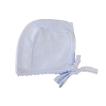 Cuffia Chic Celeste Neonata Wedoble 04360 - WEDOBLE - LuxuryKids