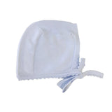 Cuffia Chic Celeste Neonata Wedoble 04360 - WEDOBLE - LuxuryKids