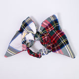 Elastico Bambina In Caldo Cotone Fantasia Scozzese Rosso Bambina CHUA EL-T1GAW19 - CHUA - LuxuryKids