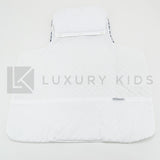 Fasciatoio Blu E Bianco Con Cagnolino Neonato LA SARTORIA DEI PICCOLI LF753 - LA SARTORIA DEI PICCOLI - LuxuryKids