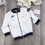 Felpa Bianca Bambino Sarabanda E123 - SARABANDA - LuxuryKids