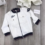 Felpa Bianca Bambino Sarabanda E123 - SARABANDA - LuxuryKids