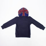 Felpa con Cappuccio Bambina Blu Notte Take two MO2893 - TAKE TWO - LuxuryKids
