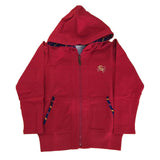Felpa con Cappuccio Bambina Rosso Sarabanda D417 - SARABANDA - LuxuryKids