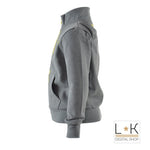 Felpa con Zip Grigio Bambino Polo Assn 47130-GREY - POLO ASSN - LuxuryKids