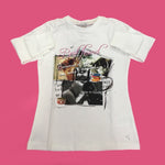 Felpa in caldo Cotone Bianco con Stampa Bambina Sarabanda H807 - SARABANDA - LuxuryKids