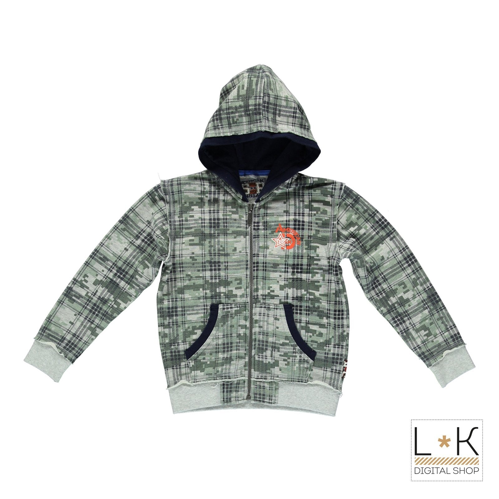 Felpa Stampata con Cappuccio Bambino Sarabanda M801 - SARABANDA - LuxuryKids