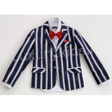 Giacca a Righe con Pochette inclusa Bambino Blu Manuell & Frank M3138 - MANUELL&FRANK - LuxuryKids