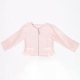 Giacca Chanel Imbottita Rosa Neonata Fun&Fun CHBJK6123 - FUN&FUN - LuxuryKids