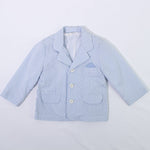 Giacca Elegante a Righe con Pochette Incorporata Neonato Minibanda M658 - MINIBANDA - LuxuryKids