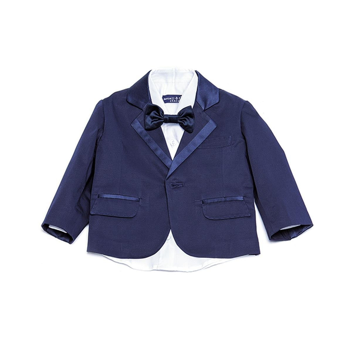 Giacca Elegante da Cerimonia Bambino Blu Manuell&Frank M2511 - MANUELL&FRANK - LuxuryKids