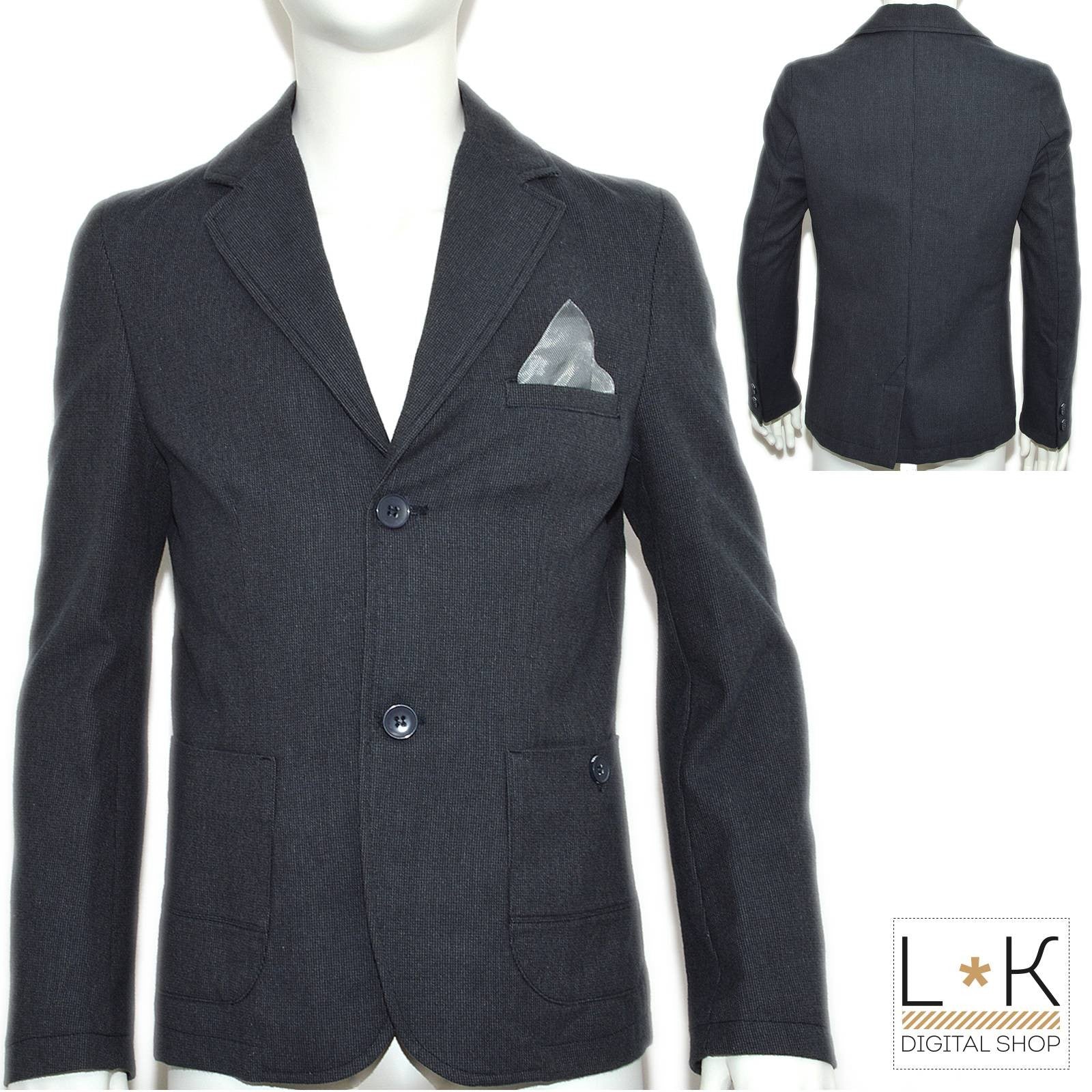 Giacca Elegante Grigio con Pochette Bambino Sarabanda H372 - SARABANDA - LuxuryKids